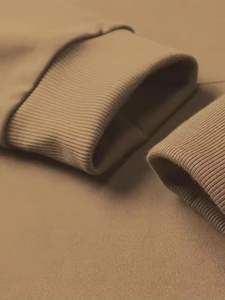 Survêtement pour garçons Haut à capuche en polaire contrastée avec bas de camouflage uni Ensemble de vêtements de jogging et de sport - Product Image 5