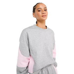 Ensemble de survêtement en coton respirant pour femmes en gros, ensemble de survêtement imprimé à manches longues respirant - Product Image 3