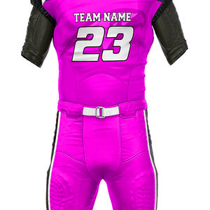 Uniformes personalizables de fútbol americano, conjuntos de camisetas transpirables y de secado rápido con mangas cortas, nuevo estilo - Product Image 5