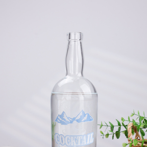 Hot bán 700ml siêu Flint chai thủy tinh cho không có ga đồ uống có cồn trùng lặp Whisky & rượu giáng sinh 2024 nút chai - Product Image 5