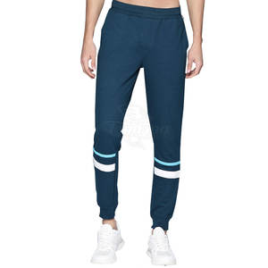 Meilleure vente Pantalons de survêtement décontractés coupe ajustée pour hommes Pantalon de jogging en coton baggy confortable taille haute tendance Vêtements en tissu moyen - Product Image 1
