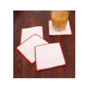 Posavasos de lino ecológico, tela de la mejor calidad, color gris, para el último diseño, tamaño personalizado - Product Image 6