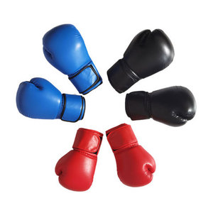 Vente en gros de gants de boxe professionnels personnalisés avec logo en cuir PU gants de boxe personnalisés de Muay Thai - Product Image 4