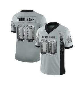 Maillot de football américain brodé 7 v 7 personnalisé de qualité supérieure T-shirts de football imprimés en gros - Product Image 3
