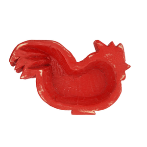 Nouveau design belle couleur en bois coq pâte bol bougeoir accessoires de décoration en gros du Vietnam - Product Image 5