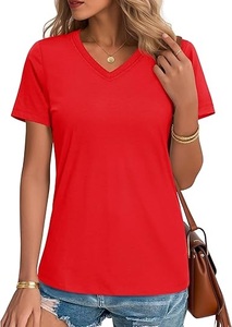 Camiseta de Hombre 100% Algodón con Cuello en V, Precio de Fábrica al por Mayor, Impresión de Logotipo Personalizado, Camisetas Lisas Transpirables, Ecológicas y de Secado Rápido - Product Image 3