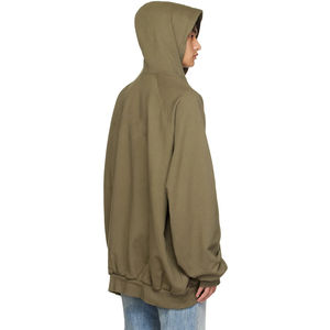 Proveedor de Ropa Urbana, Sudadera Holgada 100% Algodón para Hombre, Logotipo Personalizado Bordado, Estilo Casual Holgado, Sudadera Extra Grande Informal - Product Image 4