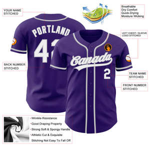 Jersey de equipo uniforme de béisbol cosido Impresión digital sublimación diseño propio personalizado - Product Image 6