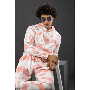 Ensemble de pulls à capuche en polaire blanc et rose PFGD - Product Image 4