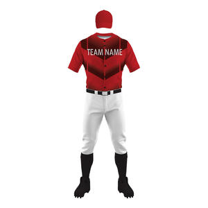 Ensembles d'uniformes légers de baseball et de softball de meilleure qualité pour hommes et femmes Logo personnalisé imprimé Concevez votre propre uniforme - Product Image 5