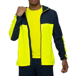 Chaqueta cortavientos con logotipo personalizado para hombre y ropa de calle impermeable, chaqueta cortavientos de nailon ligera con forro de primavera - Product Image 2