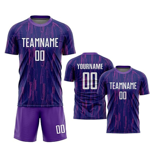 Nuevo diseño de uniforme de fútbol para hombre, conjunto de ropa deportiva para entrenamiento de equipos de fútbol, camiseta y pantalones cortos de Pakistán. - Product Image 6