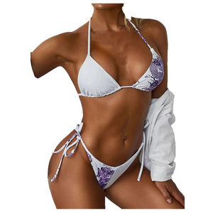 ชุดว่ายน้ำผู้หญิงลายมังกรแบบดันทรง ปี 2026 ขายส่ง ผ้าสแปนเด็กซ์/โพลีเอสเตอร์ แห้งเร็ว สำหรับใส่ไปชายหาด - Product Image 1