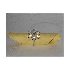 ผ้าเช็ดปากคริสตัลตกแต่งลายธรรมชาติ,อุปกรณ์ตกแต่งแหวนผ้าเช็ดปากประเภทอาเกต Geode แหวนผ้าเช็ดปาก - Product Image 3