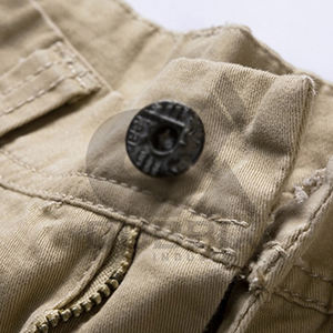 กางเกงขาสั้นคาร์โก้แฟชั่นสำหรับผู้ชายกางเกงขาสั้นคาร์โก้แบบลำลองสำหรับผู้ชายสวมใส่สบาย - Product Image 5