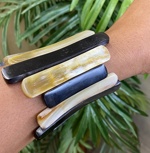 Corne Costume Bijoux Élastique Bracelets Taille Réglable Nouveau Designer Africain Bandes Bracelets Bracelet Bandes Pour Femmes Filles Bijou - Product Image 4