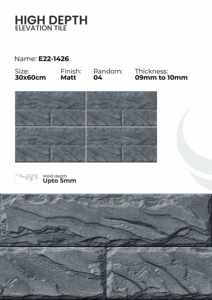 Azulejos de Porcelana para Fachadas Urbanas de 300x600 mm - Product Image 5