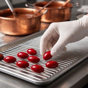 Red <b>Chocolate</b> Coated Almond Candies Bulk 1kg+ <b>Assorted</b> Pastels & Vibrant Colors Almond Dragees Wholesale Confectionery - Product Image 3