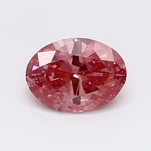 IGI 1,26 Ct Corte de forma ovalada FV brPk Fancy Vivid Brown Pink Lab crecido Diamante suelto para anillo de compromiso VS2 Claridad - Product Image 2