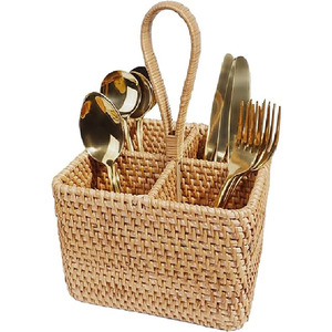 Almacenamiento de utensilios de cocina, soporte para cubiertos, soporte para cuchara, soportes de drenaje, cuchillo, tenedor, cuchara, organizador de acero inoxidable, Storager - Product Image 6