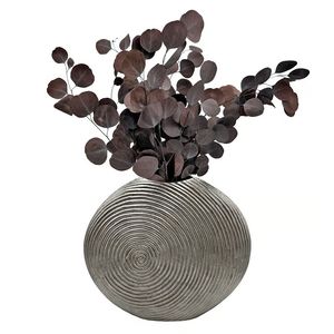 Most Selling American Aluminium Metal Flower <b>Vase</b> in Gold Color for Home Decoration Table Decoration and Living Room Adornment - Product Image 2