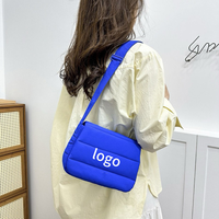 Nouveau Sac à Main Décontracté en Nylon pour Femme DICHOS avec Fermeture Éclair Unique, Sac à Bandoulière ou à Porter à l'Épaule pour Usage Quotidien