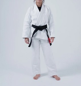 ชุดยูโดบราซิลเลียนยิวยิตสู ผ้าฝ้ายยืดหยุ่นน้ำหนักเบา 100% สำหรับทุกเพศ ผ่านการซักแล้ว พร้อมเข็มขัด BJJ ฟรี - Product Image 1