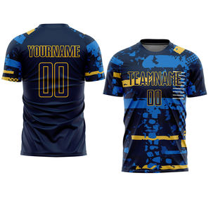 Camiseta de Fútbol Ecológica, Económica, Antiarrugas, Nuevo Estilo, Diseño Suave, Material Cómodo y Flexible para Hombre - Product Image 1