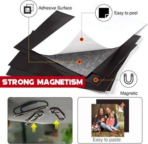 Filippine Manila 4r foglio magnetico in gomma con adesivo completo formato 4 "x 6" formato carta magnetica in gomma fotografica - Product Image 6