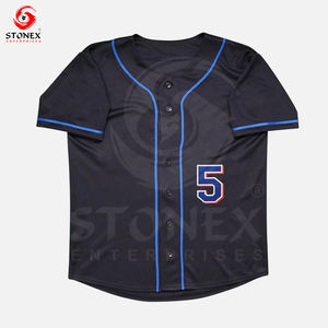 2025 Maillot de baseball pour hommes Custom Wear cousu avec des logos Maillot de baseball - Product Image 1