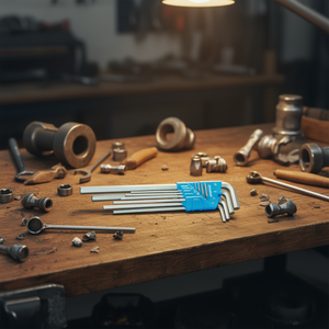 ชุดประแจหกเหลี่ยมยาวแบบเมตริก Gedore ชุด 8 ชิ้นในกล่องพลาสติก - Product Image 3