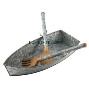 Plateau de sécurité alimentaire pour décor de cuisine de forme ronde de qualité supérieure avec manche en bois naturel - Product Image 4