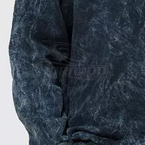 Sweat-shirt délavé personnalisé 2024, ample, taille XL, décontracté, pull unique, motif uni, imprimé d'hiver, streetwear, haut uni teint - Product Image 5