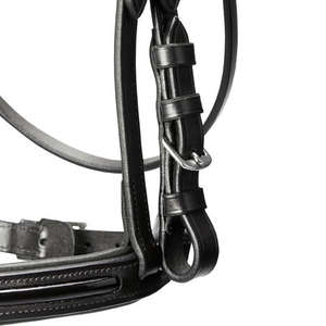 ALR EQUESTRIANS Handcrafted Genuine Leather Horse Croco <b>Bridle</b> Comfortable Fit Headstall Reins Trail Riding Racing Competitions - Product Image 4