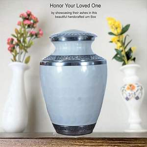 Aluminum Handcrafted Cremation Urn Adult Memorial Funeral Keepsake <b>for</b> Men Women Child and <b>Casket</b> <b>for</b> <b>Ashes</b> Adult Male - Product Image 3