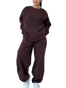 Ensemble 2 pièces pour femmes Ensembles pour femmes Printemps et été 2026 Nouvelle couleur unie Short décontracté à manches courtes Ensemble deux pièces - Product Image 1