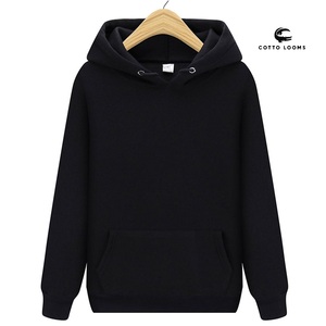 Meilleur prix pull-over hommes sweats à capuche couleur unie respirant coton mélangé mode polaire haute qualité prix d'usine nouveauté - Product Image 1