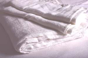 2022 Tùy Chỉnh Vua Kích Thước 100% Lanh Comforter 5-Sao Khách Sạn Bộ Đồ Giường Sang Trọng Thiết Lập Tẩy Vàng Mô Hình Bán Buôn Đồng Bằng Phong Cách Tấm Phẳng - Product Image 5