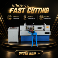 Machine à rouler les filets CNC de qualité industrielle pour la traitement des goujons à double extrémité en acier inoxydable