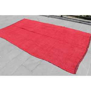 Alfombra Grande Vintage de 5.5x10.2 pies (169x310 cm), Alfombra Turca Roja del Suroeste - Product Image 3