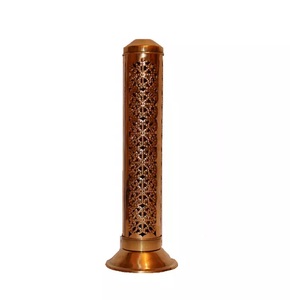 Soporte de incienso moderno creativo de Metal de alta venta de mediados de siglo, soporte de incienso de Metal latón acabado en precio al por mayor moq bajo - Product Image 4
