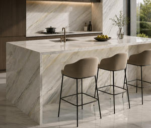 Dalle de marbre blanc <span class=keywords><strong>Ajax</strong></span> PerfectStone Premium, pierre naturelle polie pour la décoration des murs et des sols - Product Image 4