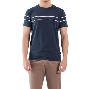 เสื้อยืดคุณภาพสูง OEM แบบสั่งทำพิเศษ เนื้อผ้าหนา ไม่เป็นขุย ทรงปกติ แฟชั่นสำหรับฤดูร้อน ดีไซน์ลำลอง ระบายอากาศได้ดี เสื้อยืดเรียบง่าย - Product Image 1