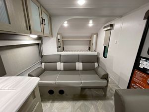 Cheap Modern Quality Design Travel Trailer Interior with Wood <b>Floor</b> and Comfortable <b>Seating</b> for 6 Person Use Ready For Export - Product Image 4