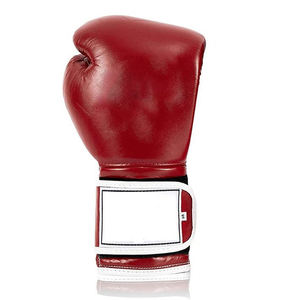 Guantes de boxeo profesionales de PVC de 8oz de alta calidad para adultos Patrón impreso de logotipo personalizado para actividades de artes marciales al aire libre - Product Image 5