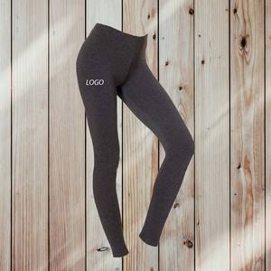 Leggings de yoga pour femmes en tissu biologique en bambou et en coton élasthanne - Product Image 3