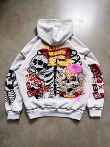Sudadera con capucha de invierno de peso pesado para hombre de alta calidad personalizada al por mayor-Hecho en Pakistán - Product Image 3