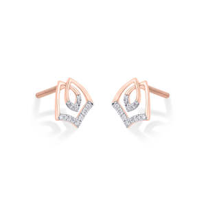 ต่างหูเพชรทรงสปาร์ค โซลสทิซ - Product Image 4