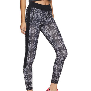 Nouvel arrivage de vêtements de yoga féminins en polyester spandex imprimé par sublimation, legging d'entraînement de course à pied par sublimation pour femmes - Product Image 4