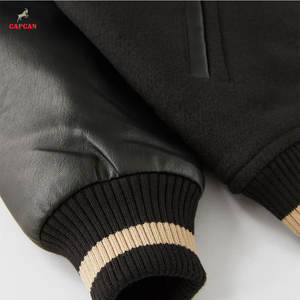 แจ็คเก็ตวาร์ซิตี้ลำลองสุดหรูสำหรับฤดูหนาว พร้อมปกตั้ง โลโก้ด้านหน้า ดีไซน์น้ำหนักเบาและเป็นมิตรกับสิ่งแวดล้อม ระบายอากาศได้ดี สวมใส่สบาย - Product Image 5